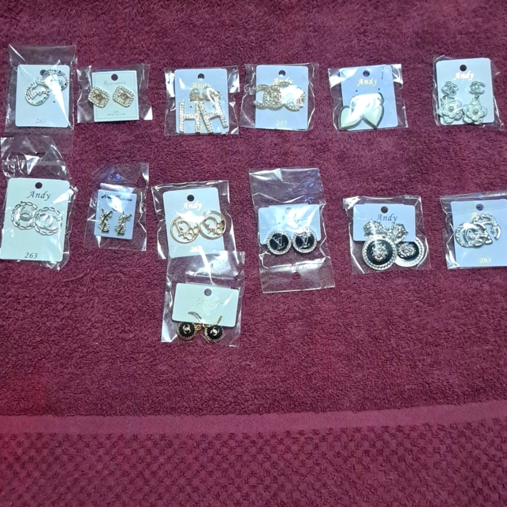 Women Pierced Earrings. 3 for $10